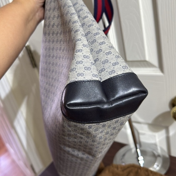 Gucci Tote Bag Vintage- Large Size with zipper closure - Picture 6 of 12